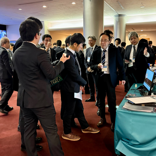 We exhibited at the Japan Society of Process Chemistry 2024 Winter Symposium.