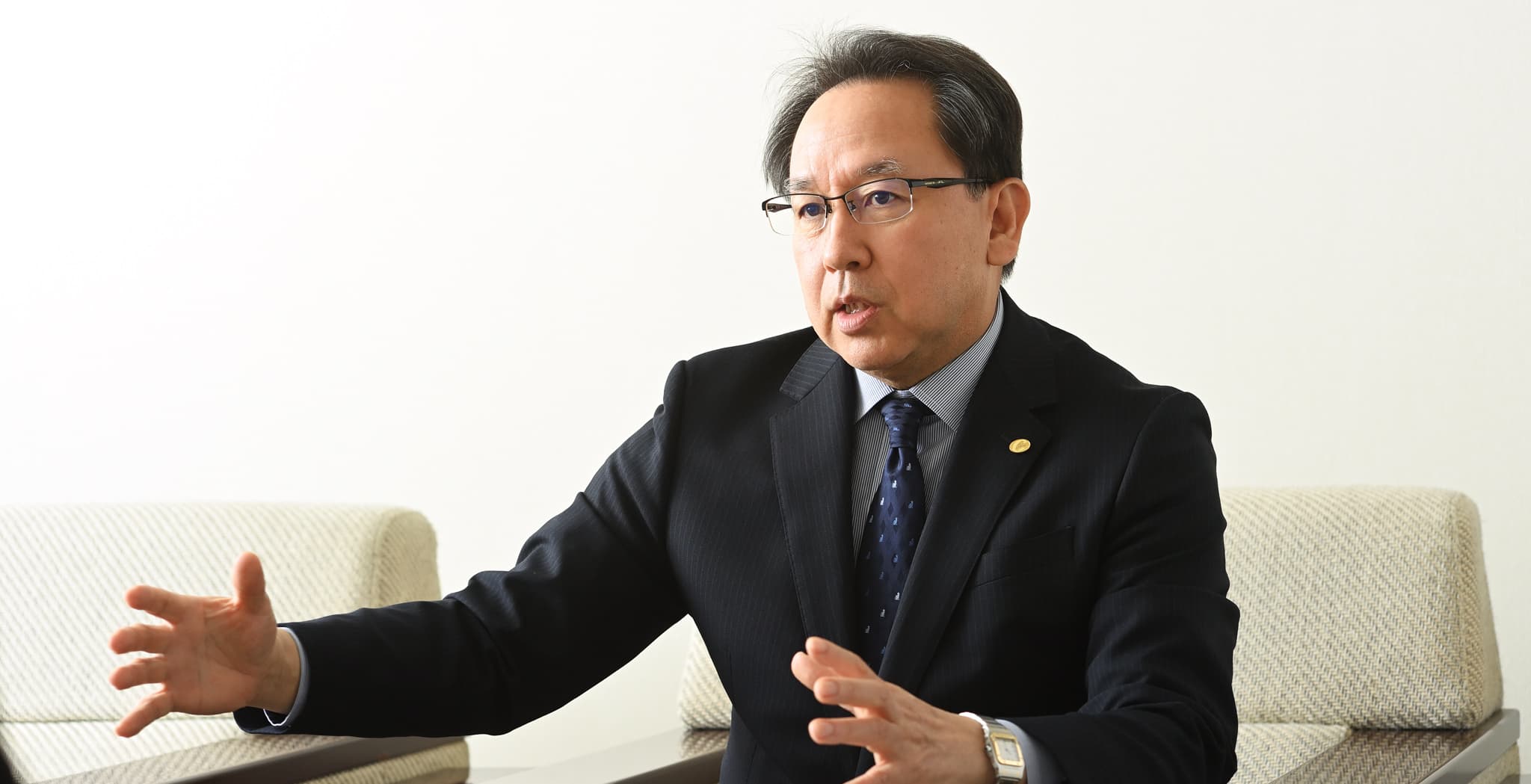 President and CEO Hiroaki Sunakawa