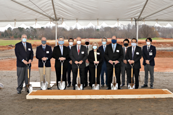 CNA groundbreaking ceremony was held